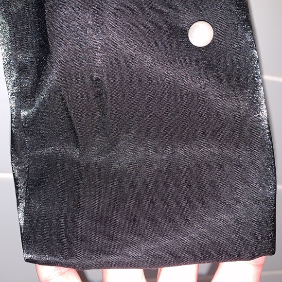 NWT SHEIN Frenchy Pearls Beaded Open Front Blazer - Picture 10 of 16